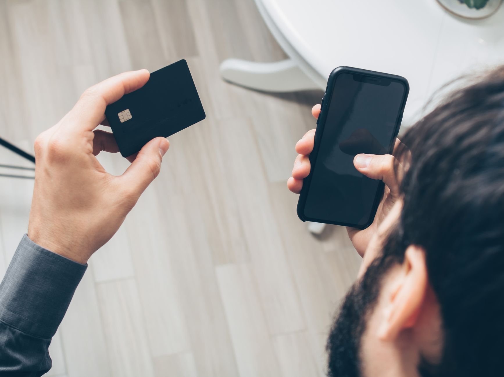 Digital payment on smartphone
